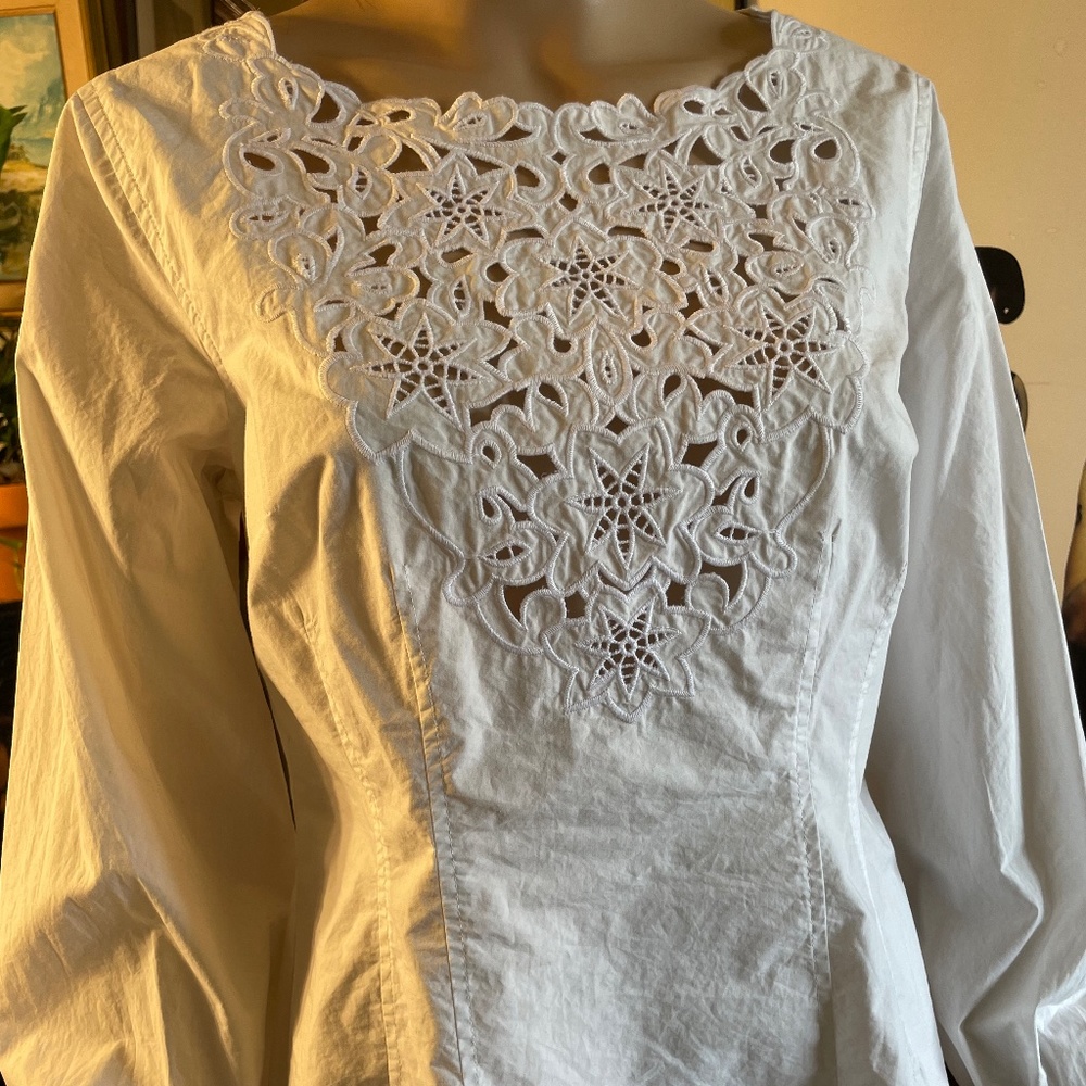 White Blouse by Rebecca Taylor